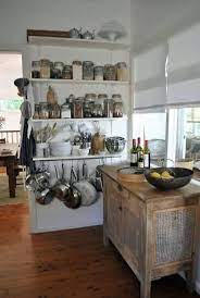Open Storage Shelves To Organize Small Kitchen Kitchen Design Small Small Kitchen Storage Kitchen Design