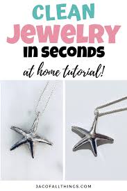 How To Remove Tarnish From Jewelry Cleaning Silver Jewelry Cleaning Jewelry How To Clean Silver
