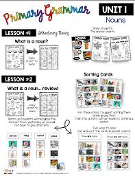 There is a special type of noun called a collective noun that names a group of people or things. Nouns Primary Grammar Unit 1 Free Activities Keeping My Kiddo Busy