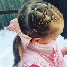 Girl S And Toddlers Gingham Fabric Hair Bow Spring Headband Girl Hair Dos Baby Girl Hairstyles Toddler Hairstyles Girl