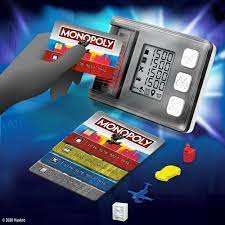 Colocar el tablero sobre una mesa. Juego Monopoly Super Banco Electronico Hasbro Original Mercado Libre