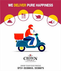 Order your everyday shopping items online, or over the phone. Tempting Food On Your Doorstep Free Home Delivery Any Where In Indore Min Order Rs 500 Or Grocery Home Delivery Food Poster Design Food Delivery Business