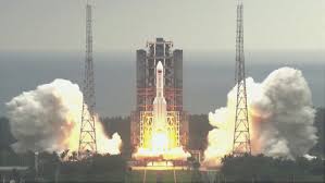 Module for chinese space station lifts off from the wenchang spacecraft launch site on thursday, april 29, 2021. 1kf3qrev9m9hfm