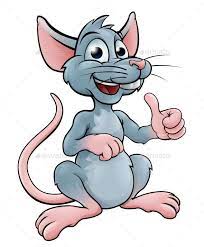 Cute Cartoon Mouse Or Rat Cartoon Rat Cartoon Drawings Blue Cartoon Character