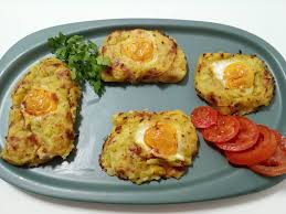 Cafe Da Manha Ovo E Batata Doce Nuvens De Batata Com Bacon E Ovo Receita Receitas Ideias Ideias De Cafe Da Manha