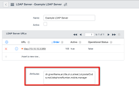 Specify Ldap Attributes Servicenow Docs