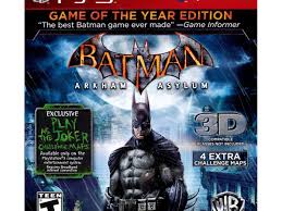 Video Game Review: Batman: Arkham Asylum: Game of the Year Edition -  HubPages