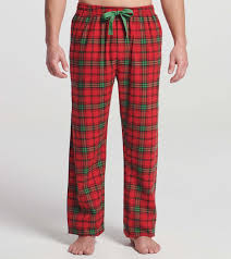 art-chev Men's Classic Holiday Plaid Flannel Pajama Pants
