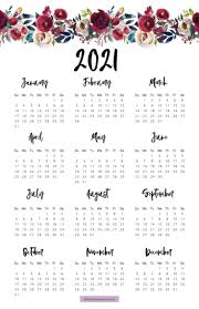 Viewers can choose any 2021 calendar template as per their requirement and take. 2021 Printable Calendar Floral Watercolor Calendar Letter Size 12 Month Calendar Monthly Calendar Watercolor Calendar Print Calendar Floral Printables