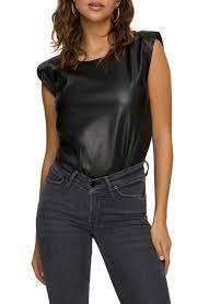 It was also very poorly packaged, and turned up in a torn cardboard box, with leather showing bought a jacket from him once, came with hole in leather and reeking, returned it too. Women S Faux Leather Tops Nordstrom