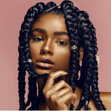Rat tail comb murrays edge wax 9 packs silky jumbo braid kanekalon hair blue pack #jumboboxbraids **hair appointments**: 89 Funky Jumbo Box Braids You Will Love Pitchzine