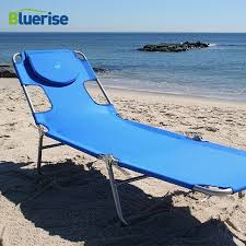 44 Off Bluerise Chaise Lounge Outdoor Furniture Folding Beach Chair Three Positions Sun Loung Lounge Chair Outdoor Poolside Lounge Chairs Outdoor Loungers