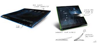 Ps5 Slim And Sleek Concept By Kevin Tan Slim Touch Screen Interface Sleek