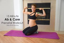 15 Minute Prenatal Abs Core Workout Conseils Bebe