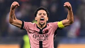 Marquinhos reaches 121 Champions League appearances, sets Brazil record