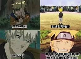 It Was Your Past That Made You Strong Naruto Anime Naruto Naruto Uzumaki