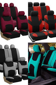 Fh Group Fb030mint115 Full Seat Cover Side Airbag Compatible With Split Bench Mint In 2020 Seat Cover Carseat Cover Car Seats