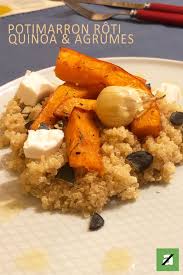 Comme Moi Decouvrez La Recette Potimarron Roti Et Quinoa Recette Recette Citrouille Recette Plat Vegetarien