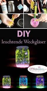 Mit Diesem Trick Erleuchtet Deine Diy Windlicht Deko Aus Weckglaser Laternen Basteln Weckglas Diy Bastelideen
