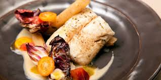 Roasted Hake Recipe With Radicchio Great British Chefs Recipe Roast Hake Recipes Hake Recipes