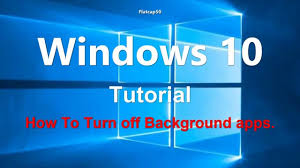 Note that even if you open task manager and try to… Windows 10 Apps Turn Off Unwanted Running Background Apps How To Youtube