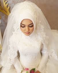 2017 Dantelli Tesettur Gelin Basi Tenues De Mariee Muslim Wedding Dresses Muslimah Wedding Dress Muslimah Wedding