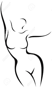 Fashion ootd & daily inspo follow & be active for a feature turn on post notification credit/remove please dm us info@bodysilhouette.nl. Stylized Nude Female Body In The Form Of A Linear Silhouette Royalty Free Cliparts Vectors And Stock Illustration Image 78908602