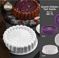tac granit dokum tart kalibi 26 cm tart ikramlar tatli