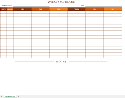 An employee schedule template is a unique document either in ms word and excel, for human resource management and plays very … Work Schedule Template Weekly Printable Schedule Template