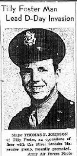344th bomb group : Captain Thomas F. Johnson