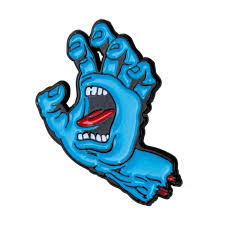 Santa cruz is in santa cruz county and is one of the best places to live in california. Buy Santa Cruz Screaming Hand Pin At Europe S Sickest Skateboard Store Color Blue