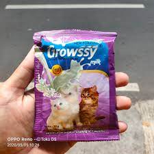 Merk susu kucing royal canin baby cat milk ini cocok untuk bayi anak kucing anda. Susu Growssy 1 Sachet Susu Kitten Susu Kucing Susu Pengganti Asi Cat Lazada Indonesia