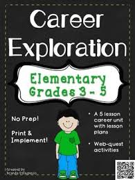 This Elementary Career Unit Consists Of 5 Complete Days Of Lessons With Lesson Plans No Prep Needed Career Exploration Career Lessons Middle School Counseling