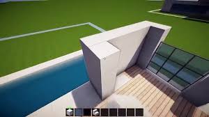 We are going to make a large minecraft house, all you need is a world in creative, or if you manage to get very much concrete white blocks. Minecraft How To Build A Realistic Modern House Mansion Tutorial Video Dailymotion