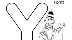 Many coloring pages also teach beginning letter sounds by displaying common nouns that start with the featured letter. The Letter Y Coloring Page Kids Coloring Pbs Kids For Parents