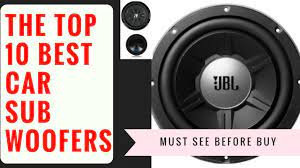 Pioneer is the most trusted and reasonable brand. Top 10 Best Car Subwoofers 2020 Best Subwoofers You Must Need To Buy Buying Link Included Youtube