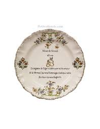 5 ans de mariage les noces de bois. Assiette Souvenir 45 Ans De Mariage Modele Louis Xv Poeme Noces De Vermeil