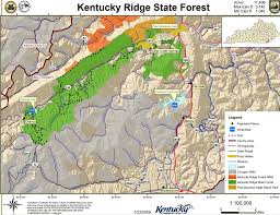The forest is located in the ridge and valley province of the allegheny mountain chain. Kentucky Ridge State Forest Maplets