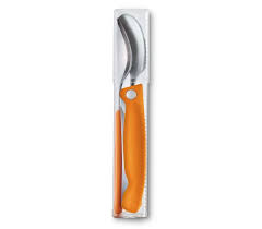 Victorinox Set De Cuillere Fourchette Et Couteau D Office Swiss Classic En Orange 6 7192 F9