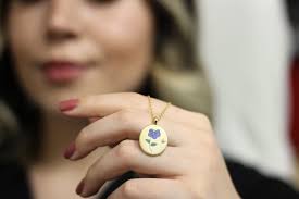 Violet Flower Charms