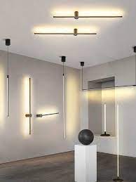 Modern Led Pendant Lights Black Sliver Led Ceiling Suspended Pendant Light Lamp For Hall Kitchen Living Room Bedroom Pendant Lights Aliexpress Long Hanging Lights Wall Lights Bedroom Bedside Floor Lamp