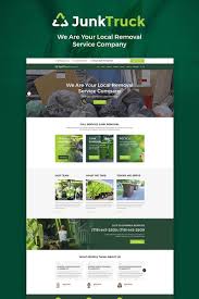 Junktruck Garbage Removal Service Wordpress Theme 66224 Removal Services Web Development Design Wordpress Theme
