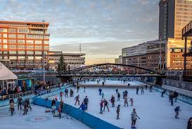 Themed Skates At The Ice Canalside Include Kilt Skate And