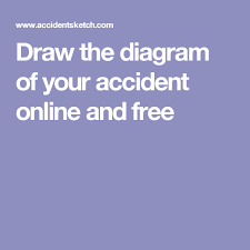 Draw The Diagram Of Your Accident Online And Free The Diagram Diagram Draw