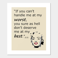 I don't consider myself an intellectual. Marilyn Monroe Quote Marilyn Monroe Posters And Art Prints Teepublic