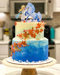 Into The Unknown Disney Frozen Birthday Cake Ideas Popsugar Family Photo 10 Frozen Birthday Party Cake Frozen Birthday Cake Birthday Cake Kids