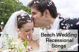 Beach Wedding Songs For Your Recessional Wedding Songs Wedding Confetti Beach Wedding