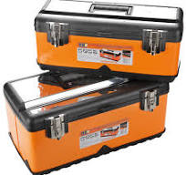 Pack 2 Cajas Metálicas Con Bandeja Interior HR | Productos ...