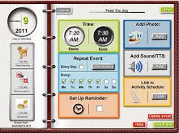Ipad Visual Schedule Planner Scheduling App Visual Schedule Autism Apps