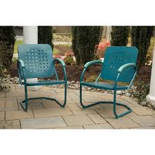 Hanover Retro Patio Lounge Chair Set Of 2 Outdoor Lounge Chairs At Hayneedle Retro Patio Furniture Patio Seating Sets Patio Lounge Chairs